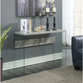 Table Home Furniture for Sitting Room Faux Birch Desk Coffee Side Living Tea